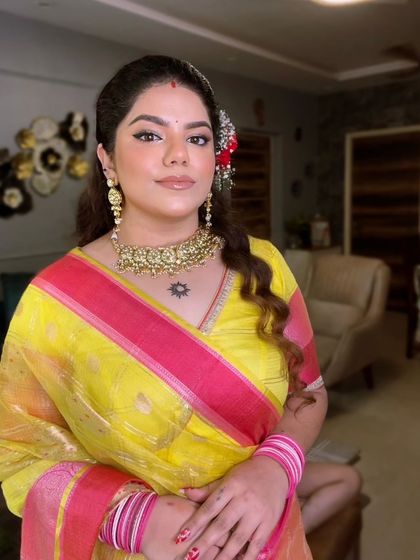 Another shot of my festive attire. I believe in celebrating every occasion with a little bit of glam.