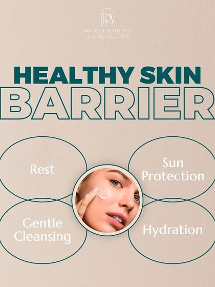 A strong skin barrier is the foundation of healthy skin. The four pillars to maintain it are getting enough rest, daily sun protection, gentle cleansing, and deep hydration.