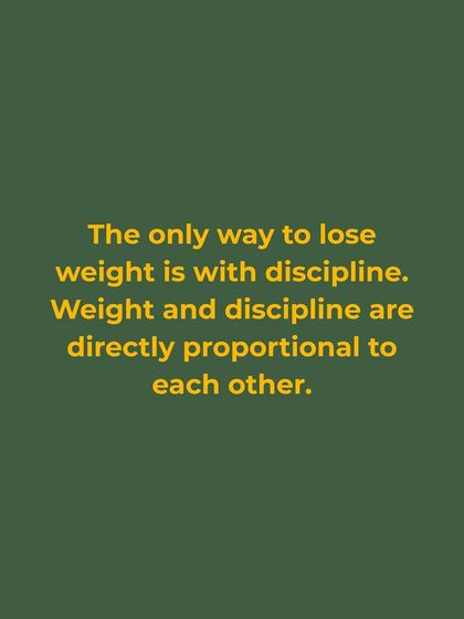 The honest truth is that the only way to achieve lasting weight loss is with discipline. There are no shortcuts.