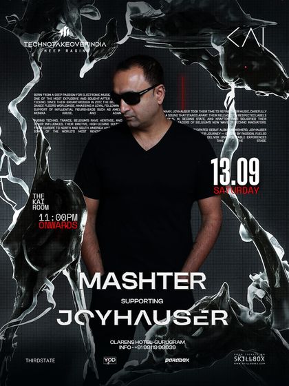 The poster for my gig supporting the legendary Joyhauser at The Kai Room. Closing the night after such a massive act was a huge honor.