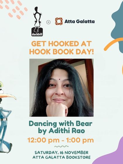 'Dancing with Bear' with author Adithi Rao. Our sessions explore deep themes like friendship and loss in a way that is accessible and engaging for young, curious minds.