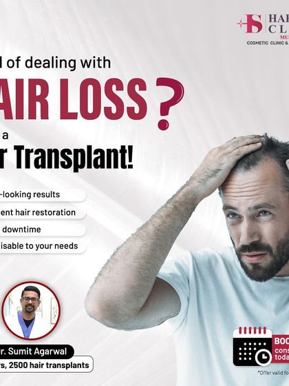 Are you tired of dealing with hair loss? A hair transplant offers natural-looking, permanent results with minimal downtime. It is a customizable solution to regain your hair and confidence.