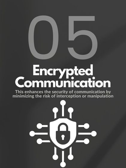 Reason 5: Encrypted Communication. Our systems use enhanced security to minimize the risk of interception or manipulation of your data.