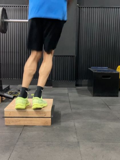 A lateral jump over a box. This exercise develops power in the frontal plane, improving an athlete's ability to move side-to-side explosively.