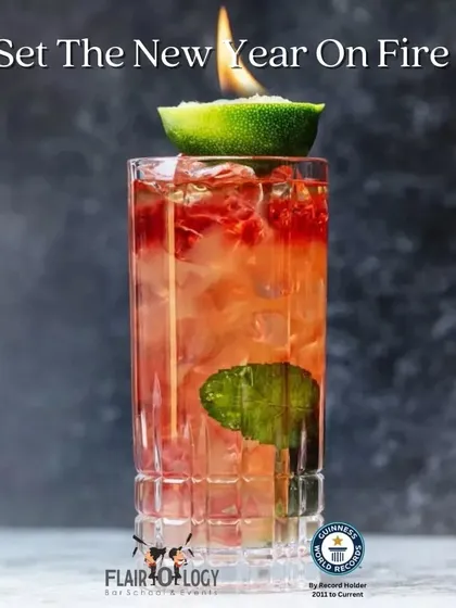 Let's set your party on fire, literally. This flaming cocktail is just one example of how we bring drama and excitement to our beverage service, creating visually stunning drinks that taste as good as they look.