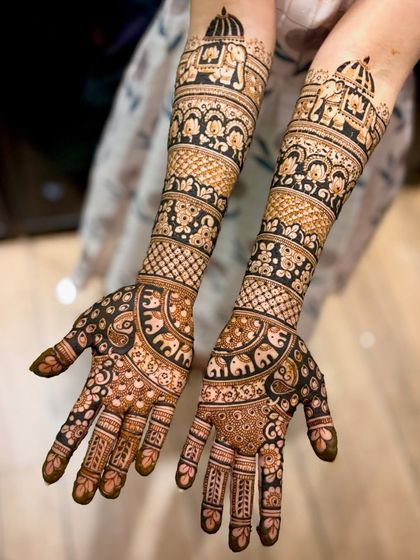 Mitali - Bridal Mehendi Full Bridal Mehendi (Hands) photo 86