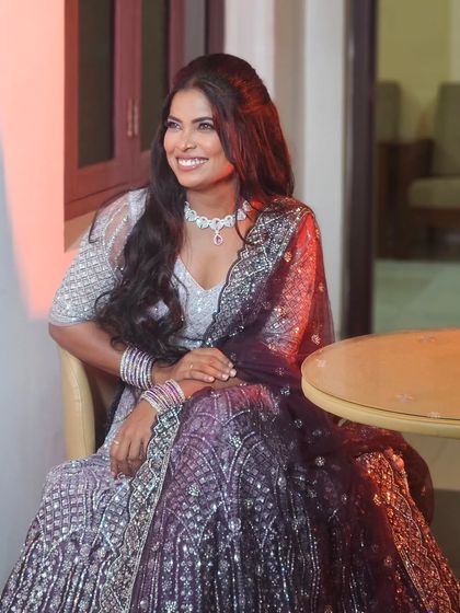 Glamorous Reception & Engagement Styles photo 10