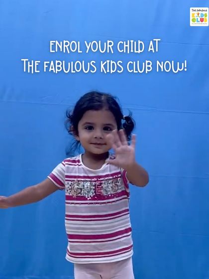 We love seeing our little members wave with confidence. If you're looking for a place where your child can grow socially and emotionally, enroll them at The Fabulous Kids Club now.