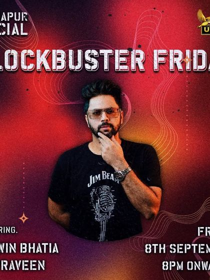 Always a vibe at Social. This poster for a Blockbuster Friday at Sarjapur Social is an invitation to come make some memories with me.