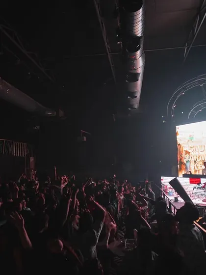 The crowd becomes part of the show. Here's a shot from Elrow Pune, where the visuals and the audience energy become one.