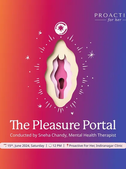 Join our free workshop, "The Pleasure Portal," to explore topics like pleasure mapping and libido in a fun, transformative, and safe space for women.