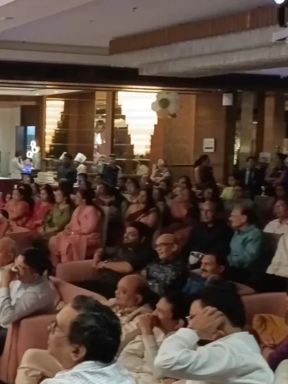 The audience enjoying the performances at a morning baby shower event. I provide the background music that sets the tone for the entire celebration.