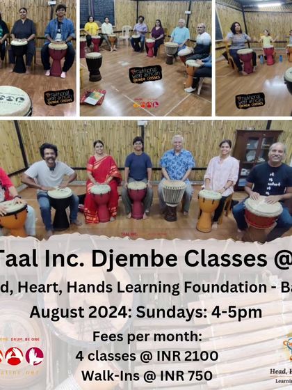 Taal Inc - Djembe Classes & Workshops Our Djembe Classes: Find Your Beat photo 4