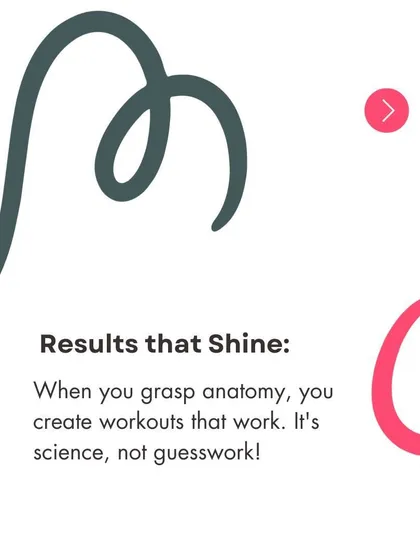 Results that shine come from understanding anatomy. We teach you to create workouts based on science, not guesswork.