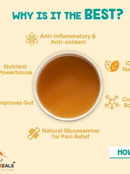 Why is my bone broth the best? It's a nutrient powerhouse, an anti-inflammatory, a collagen booster, and a natural source of glucosamine for pain relief. It's slow-cooked with only real ingredients.