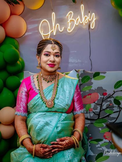 A duplicate of 160, this portrait is a beautiful, relaxed shot of the guest of honor enjoying her special day.