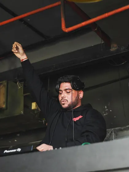 In the zone, feeling the music. Every set is a journey.