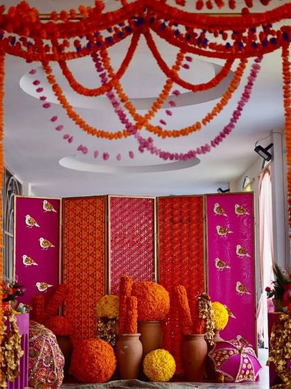 Wedding Decor Company - Wedding Event Design & Decor Radiant Haldi & Mehendi Celebrations photo 39