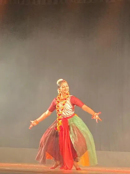 A joyful moment from "Sharad". This production was a journey of exploring new creative boundaries and shedding inhibitions, much like the season of fall itself.