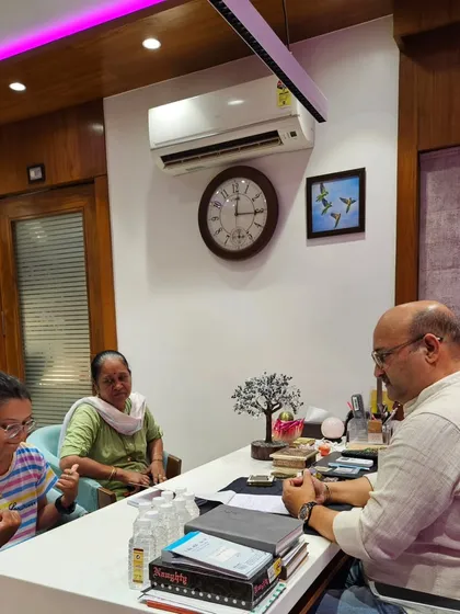 A counseling session focused on building confidence and overcoming overthinking. My wife Tasneem and I work together to provide a supportive environment for our clients.
