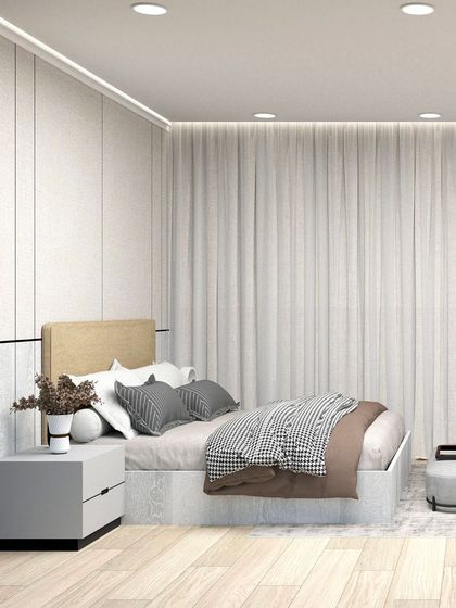 Aakriti Saraf Design - Full-Service Residential Interior Design Private Sanctuaries: Bedrooms photo 67