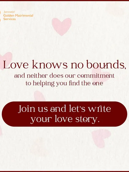 Love knows no bounds, and neither does my commitment to helping you find the one. Join me, and let's write your love story together.