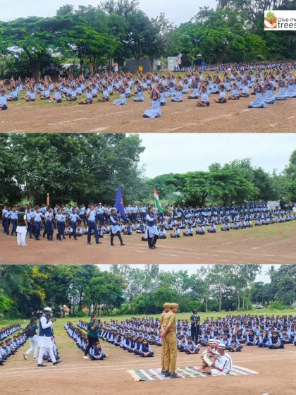 Students in Pune perform drills and cultural programs for Independence Day. It's a beautiful display of patriotism and discipline from the younger generation.