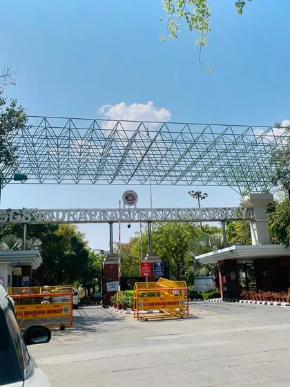 The entrance to Guru Gobind Singh Indraprastha University, a place that holds many memories and marks the beginning of my legal education.