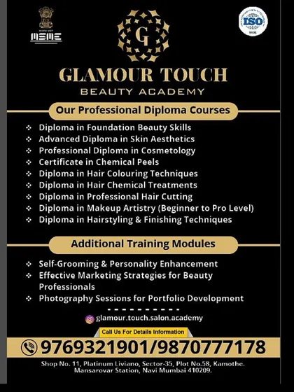 A clear overview of the professional diploma courses we offer at the academy. All our courses are ISO 9001:2015 certified, ensuring you receive a high standard of education.