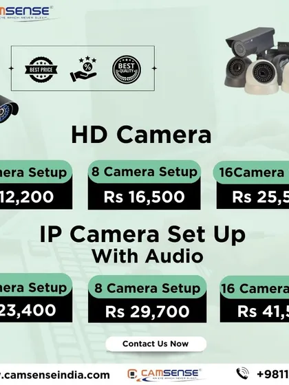 I believe in transparent pricing, so you know exactly what you're getting. Here are my clear, upfront costs for complete HD and IP camera setups, whether you need 4, 8, or 16 cameras for your property.