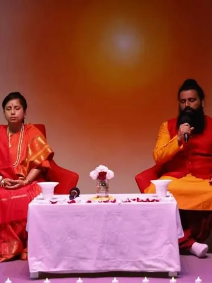 We are conducting a Siddha Healing and Meditation session for seekers in Sydney, Australia. This image captures a moment of deep meditation and Satsang, reflecting our mission to share spiritual wisdom and healing energies with communities worldwide.
