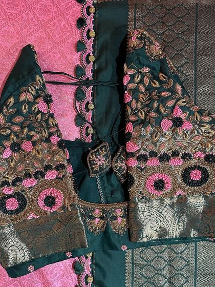 Brides of Bhavana - Custom Occasion Wear Hand-Embroidered Blouse Designs photo 3