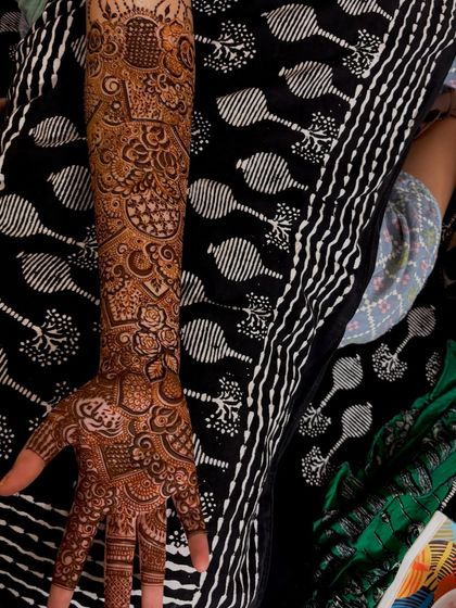 Mehendi Art by Nishat - Mehndi (Henna) Artistry Elaborate Bridal Henna photo 24