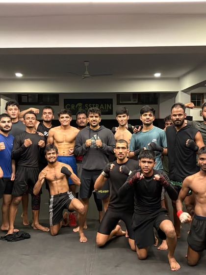 Squad goals. The team after a tough Wednesday boxing training session at our headquarters.