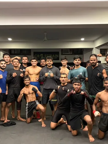 The Wednesday boxing squad at HQ. Everyone here is focused on sharpening their hands, improving their footwork, and building a solid foundation.