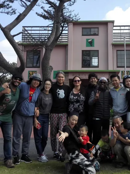 A group photo with Mamady and fellow students from around the world. This shows the global community he built, united by the djembe. I am proud to be a part of this family.