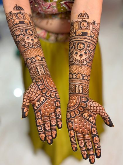 Mitali - Bridal Mehendi Full Bridal Mehendi (Hands) photo 74