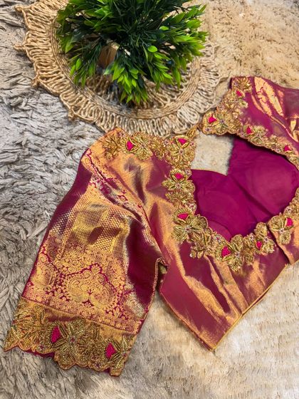 Chaithu Gowda - Custom Designer Ethnic Wear Custom Embroidered Blouses photo 21
