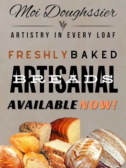 Artistry in every loaf. This image brings together a variety of my freshly baked artisanal breads, showcasing the different shapes, scoring patterns, and crusts that make each one unique.