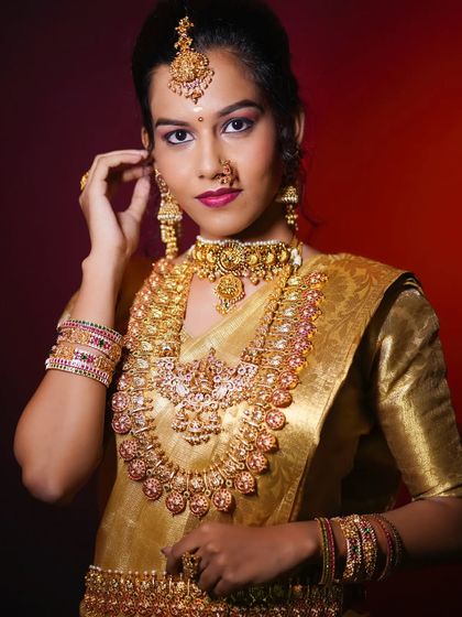 Prema - Bridal Jewellery Rental Happy Brides: Traditional Temple Jewellery photo 62