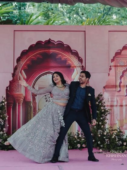 Crimson and Cherry - Wedding Design & Styling Grand Receptions & Sangeet Nights photo 36