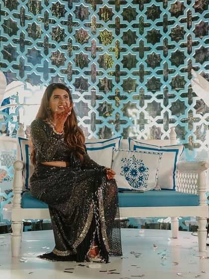 Vibrant Haldi & Mehendi Functions photo 36