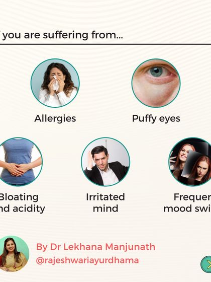 Frequent mood swings, bloating, acidity, allergies, and an irritated mind are all signs that toxins may be accumulating in your system. Our detox programs are designed to address these very issues.