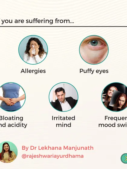 Frequent mood swings, bloating, acidity, allergies, and an irritated mind are all signs that toxins may be accumulating in your system. Our detox programs are designed to address these very issues.