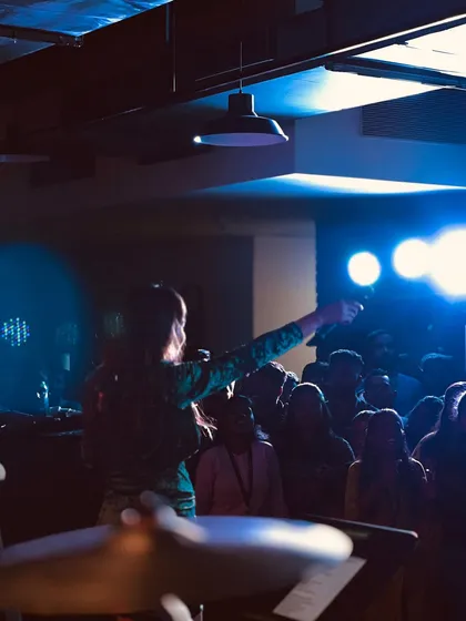 There's no better feeling than connecting with the audience and seeing them enjoy the music. I love making you a part of the show.