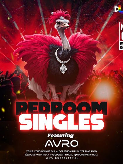 Red Room Singles, a party I played for Dude Party India. I support and perform at inclusive events that celebrate love and connection.