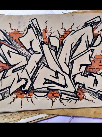 Yogi Graffiti - Custom Murals & Wall Art Signature Devanagari & Indian Themes photo 29