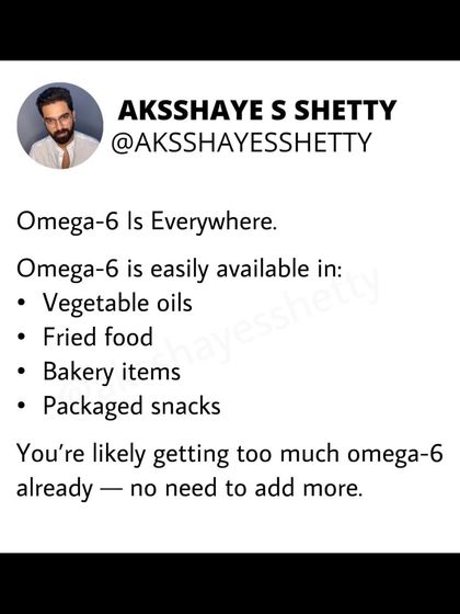 Our modern diets are often too high in Omega-6 and too low in Omega-3, leading to inflammation. I explain the ideal ratio and how to rebalance it by focusing on foods like fish and ghee from grass-fed cows.