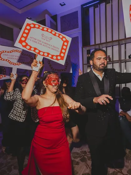 More electrifying moments from our Sangeets and parties, showcasing dance performances, stunning decor, and non-stop celebrations.
