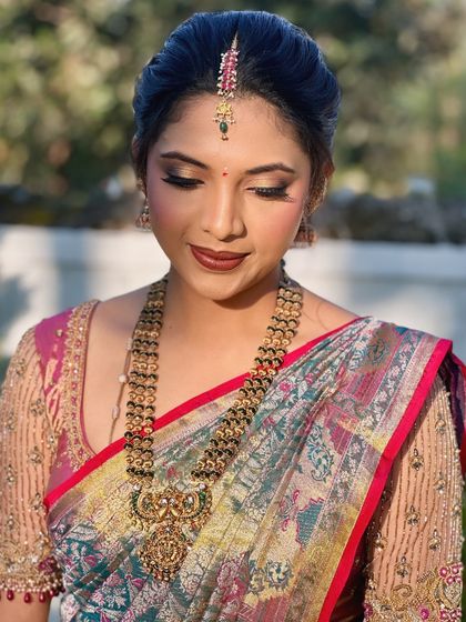 Swarna Nagaraj - Special Occasion Makeup & Hairstyling Traditional South Indian Ceremony Looks photo 26